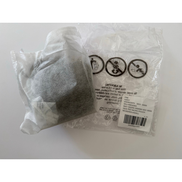 Free People Quilted Micro Pouch NWT in Package Seagrass FP Movement - Picture 6 of 6